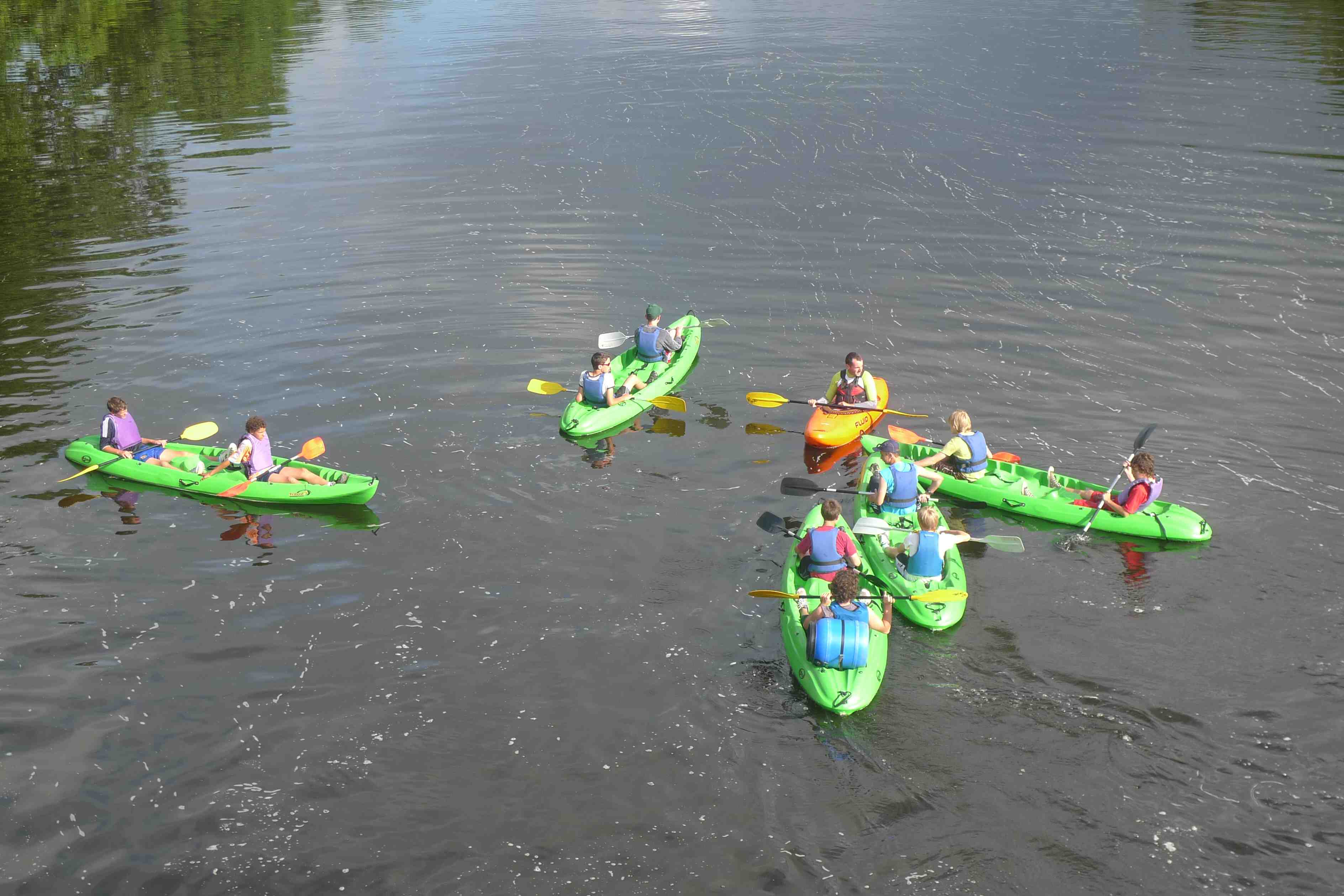 canoe kayak anglin gartempe la roche posay poitiers chatellerault angle sur l'anglin le blanc saint pierre de maill&eacute; La Roche Posay vicq sur gartempe angle sur anglin
